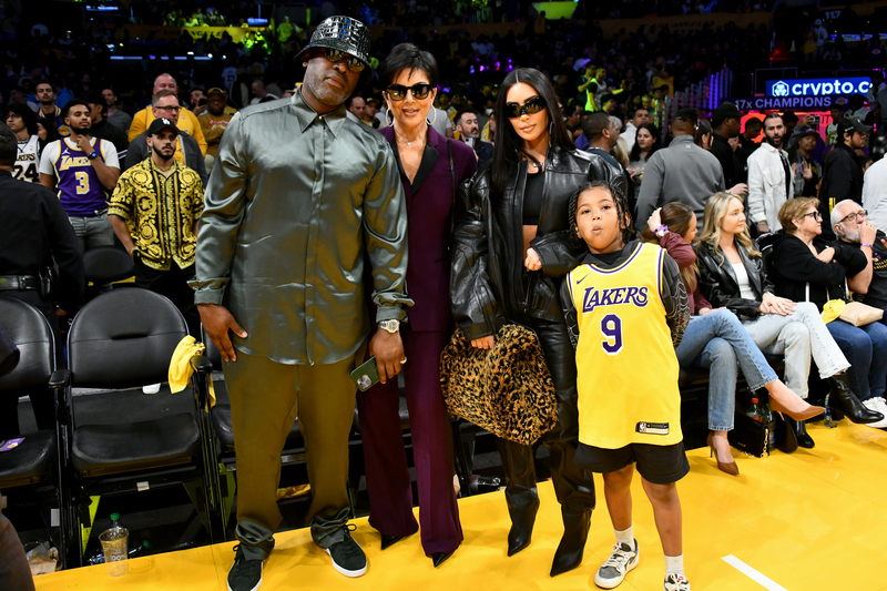 Corey and Kris Go to a Lakers Game | Getty Images Photo by Allen Berezovsky